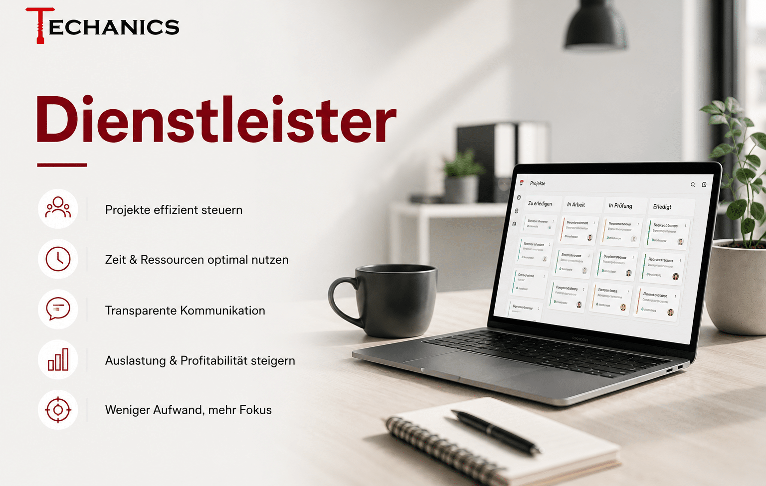 Atlassian-Beratung für Dienstleister mit Jira-Projektmanagement, Confluence-Wissensmanagement und Jira Service Management für interne Services