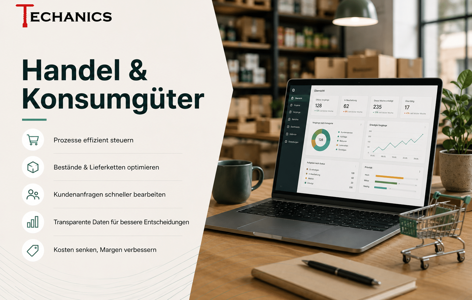 Atlassian-Beratung für Handel und Konsumgüter mit Jira-Workflows, Confluence-Wissen, Freigabeprozessen und digitalen Services