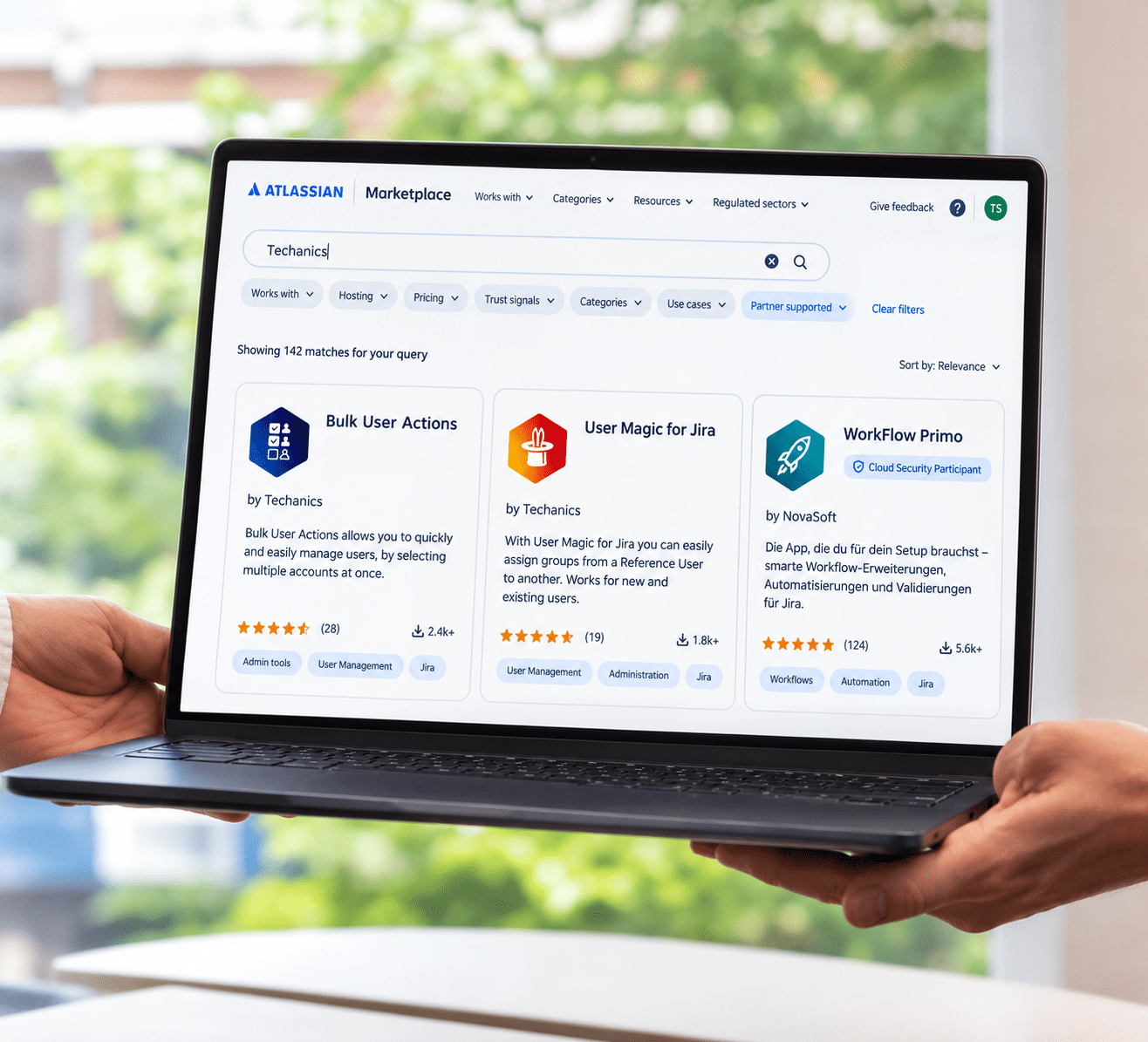 Techanics berät ein Team bei der Auswahl und Einführung passender Jira Apps